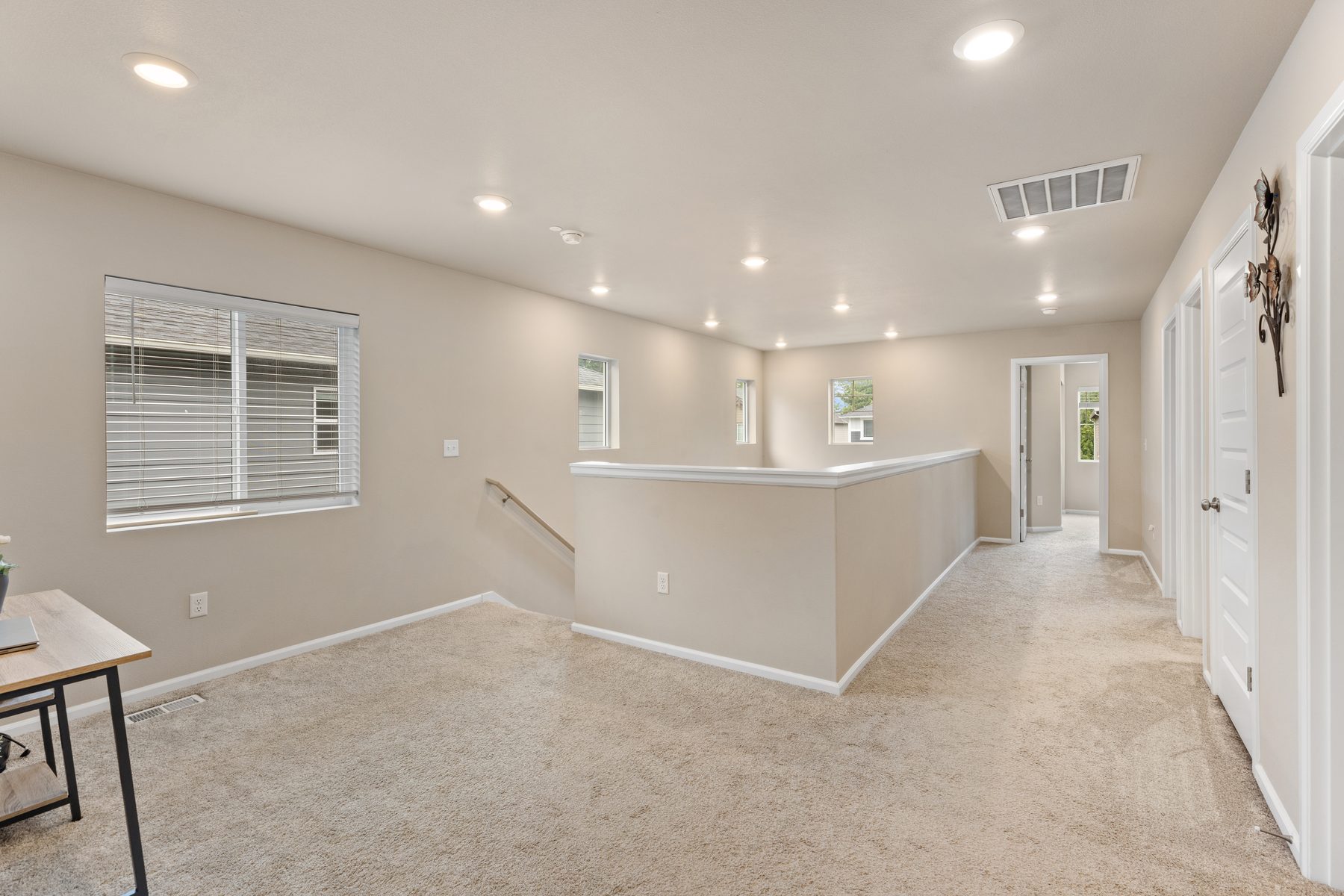 Open upstairs landing